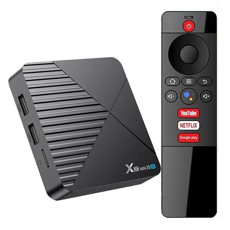 X88 Mini 13 TV RK3528 2GB/16GB Android 13 Negro - Android TV
