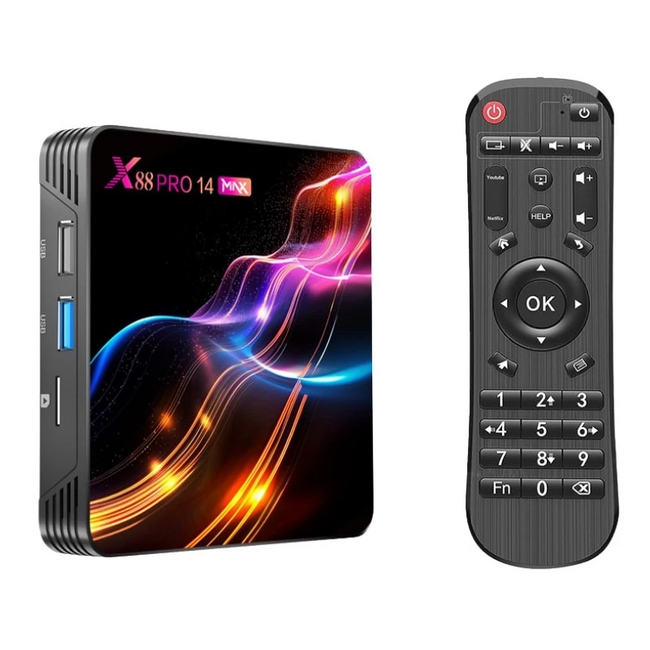 X88 PRO 14 Max RK3528 2GB/16GB Android 14 - Android TV Hover Image