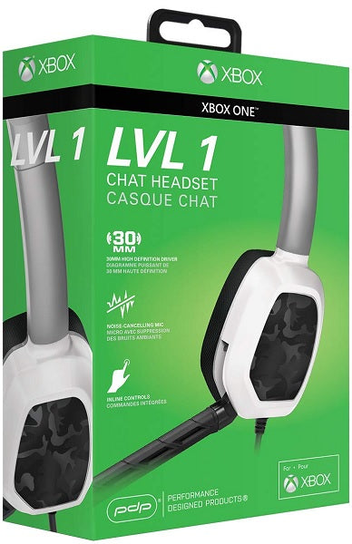 XBOX ONE Afterglow Lvl 1 Chat Headset Camo Blanco (xbone) Hover Image