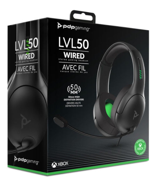XBOX ONE Pdp Wired Headset Lvl50 Avec Fil (gris) (xbox Series) Hover Image