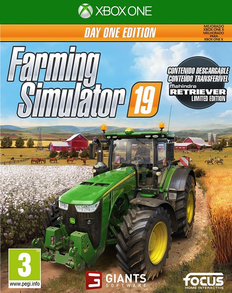 Farming Simulator 19 Day One Edition Xbox One Hover Image