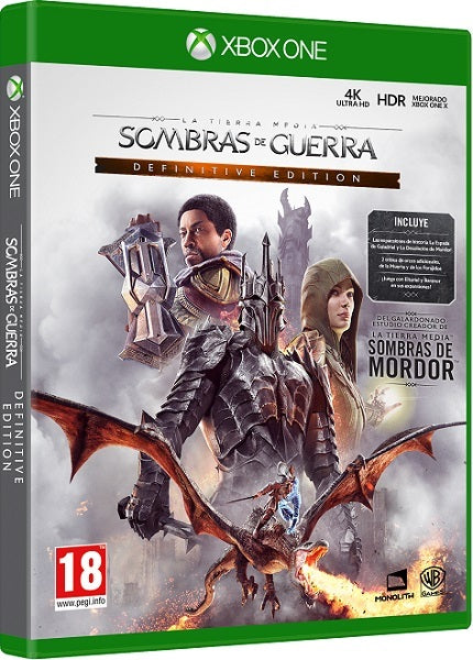 La Tierra Media Sombras De Guerra Definitive Edition Xbox One Hover Image