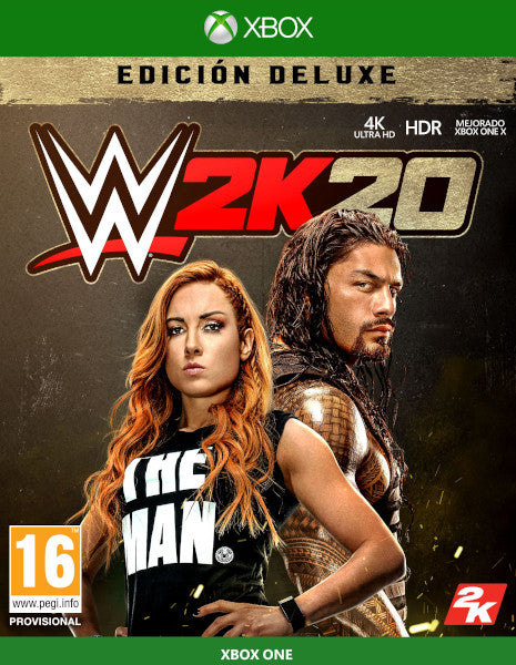 Wwe 2k20 Deluxe (dlc Bonus Wwe 2k) Xbox One Hover Image