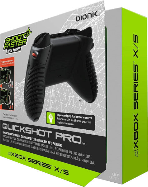 XBOX SERIES X Bionik Quickshot Pro (sistema De Agarre) Hover Image