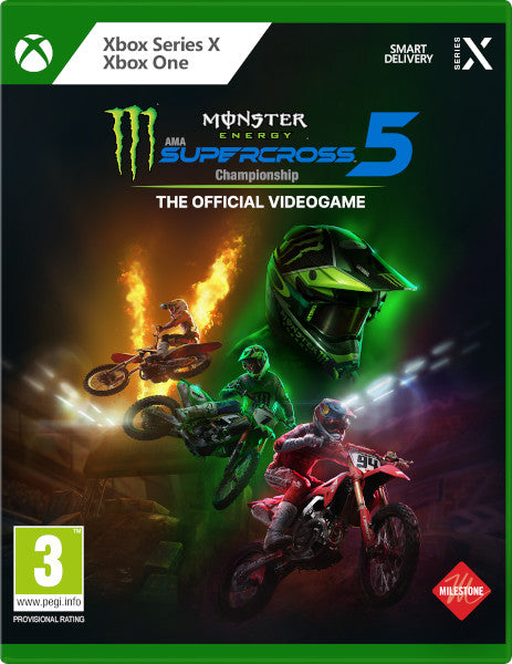 Monster Energy Supercross 5: The Official Videogame (xbone) Xbox Series X Hover Image