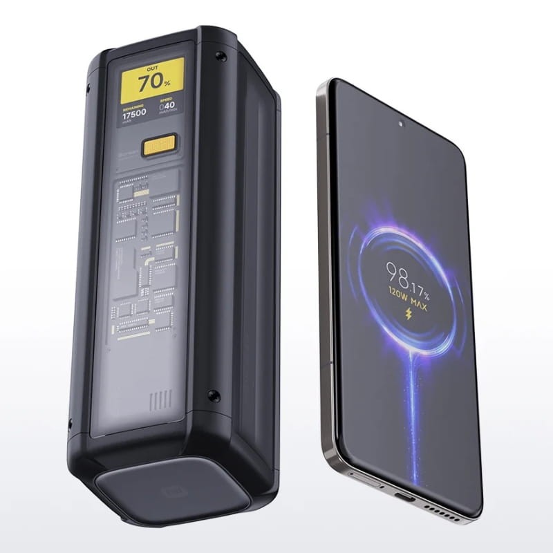 Xiaomi 212W HyperCharge Power Bank 25000mAh - Banco de Alimentación Negro