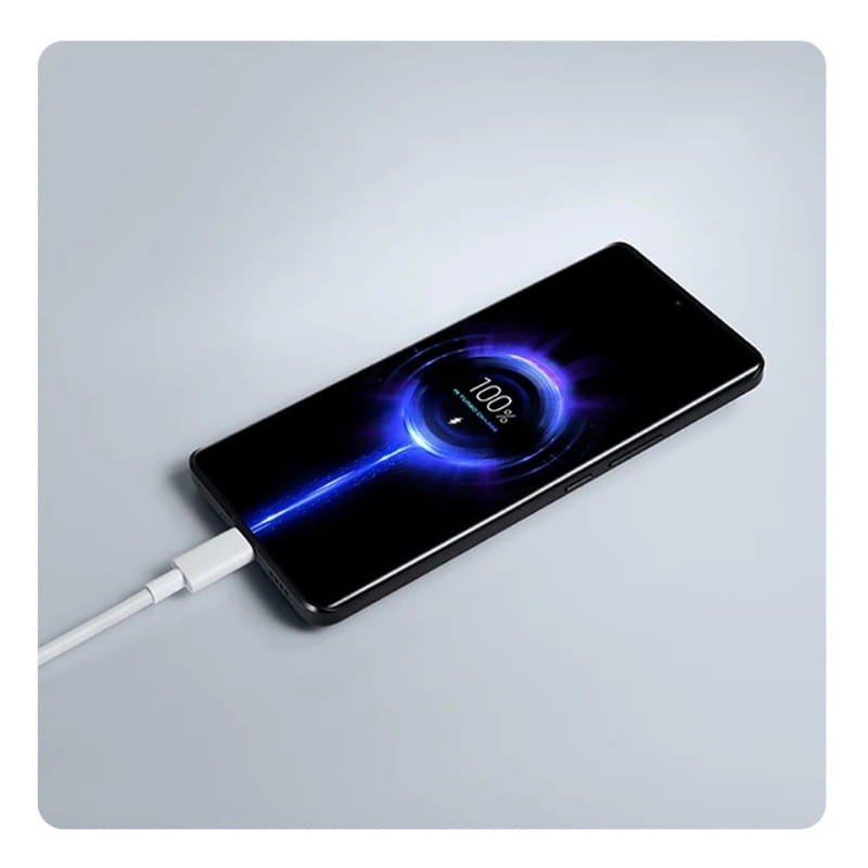 Cargador de carga Rápida Xiaomi 90W HyperCharge Combo USB Tipo-A + Cable USB-C 1m