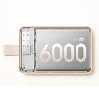 Xiaomi Magnetic Power Bank 6000mAh 15W - Banco de Alimentación Blanco