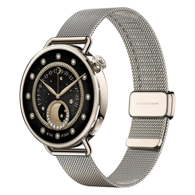 Xiaomi Watch S4 41mm Dorado con Correa Milanesa Hover Image