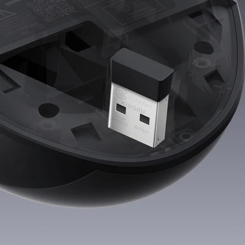 Ratón Inalámbrico Xiaomi Wireless Mouse Comfort Edition Negro - 1200 DPI