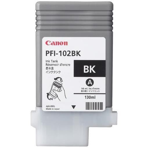 Cartucho Canon Pfi - 102 Negro Ipf500 - Ipf510 - Lp17 - Ipf600 - Ipf610 - Ipf605 - Lp24 - Ipf650 - Ipf655 - Ipf700 - Ipf710 - Ipf720 - Ipf750 - Ipf750 - Ipf755 - Ipf760 Main Image