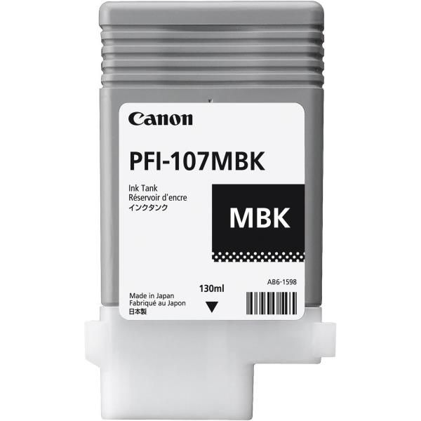 Cartucho Canon Pfi - 107mbk Negro Pigmentado Ipf670 - Ipf680 - Ipf685 - Ipf770 - Ipf780 - Ipf785