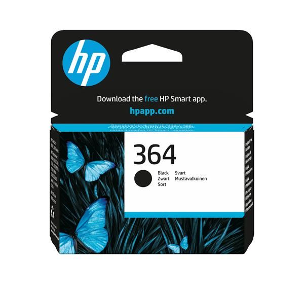 Cartucho Tinta Hp 364 Cb316ee Negro 6ml B8550 - D5460 - C6380 - C5380