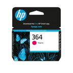 Cartucho Tinta Hp 364 Cb319ee Magenta 3ml B8550 - D5460 - C6380 - C5380
