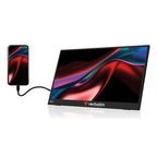 Monitor Led Portatil 15.6 Pulgadas Verbatim Ips - Fhd - Hdmi - 60hz - 10ms - Vesa 75x75 - Tactil
