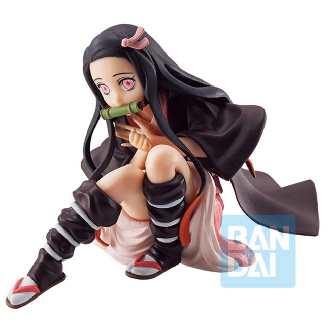 Figura Bandai Ichibansho Demon Slayer Kimetsu No Yaiba Nezuko Kamado 10 Cm Exclusiva Hover Image