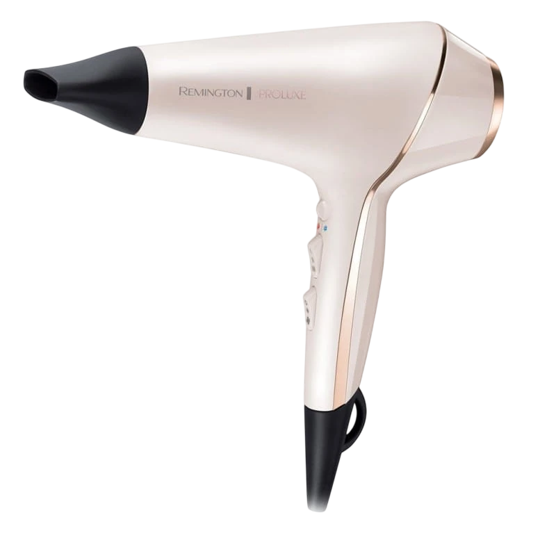 Remington AC9140 Beige/Negro 2400W iónico 2 velocidades 3 temperaturas aire frío Secador de pelo