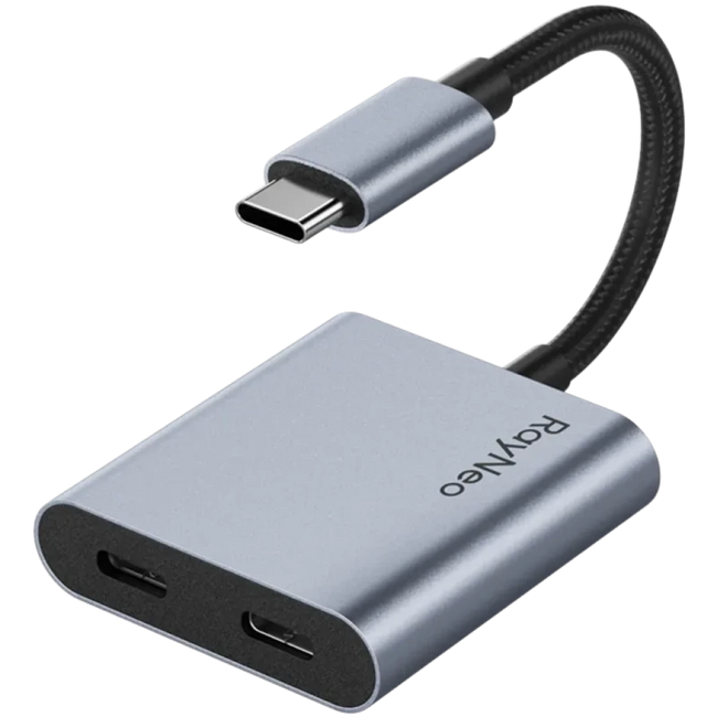 USB-C charging adapter for RayNeo AR glasses Hover Image