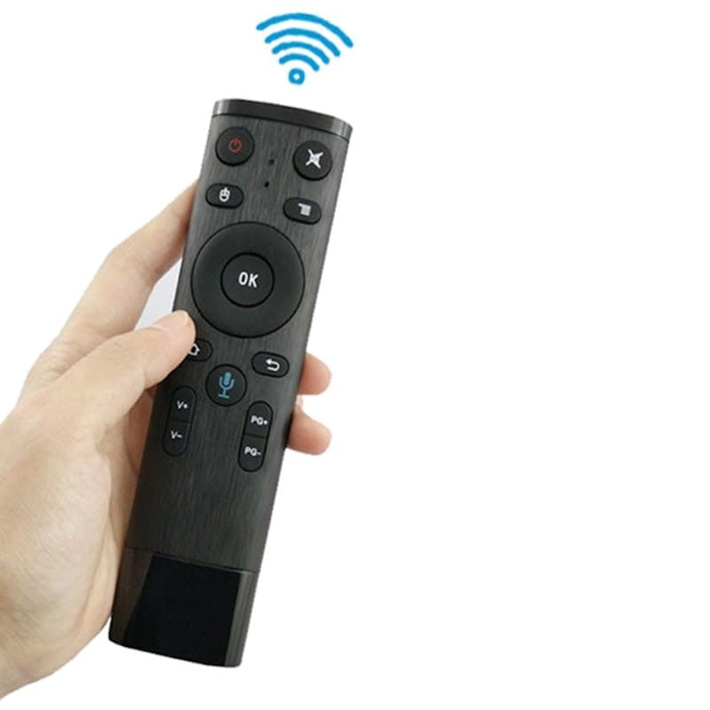 Air Mouse Q5 G Giroscópio de 3 ejes - Conexión WiFi y Control por Voz
