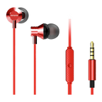 Aiwa ESTM-50RD Jack 3,5 mm In-Ear con micrófono Auriculares