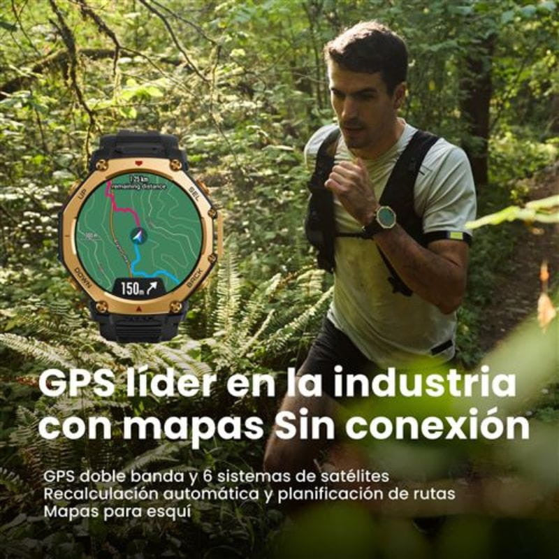 Smartwatch Amazfit T-Rex 3 Pro Rugged Negro