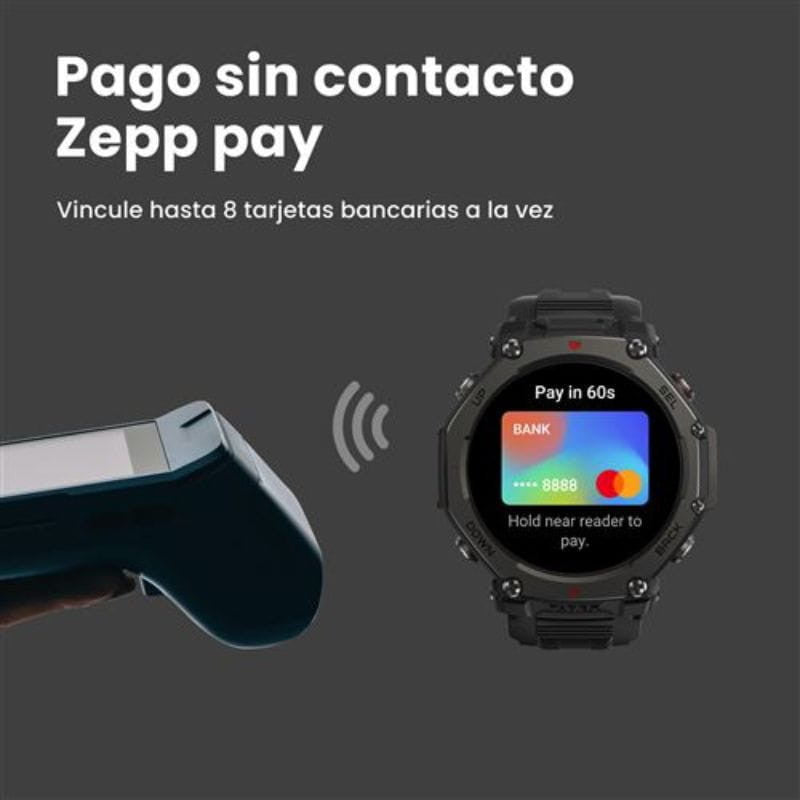 Smartwatch Amazfit T-Rex 3 Pro Rugged Negro