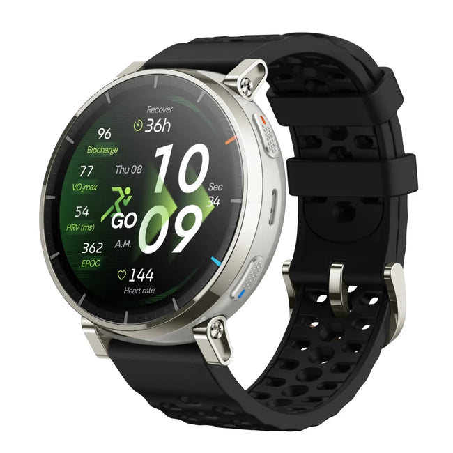 Amazfit Active 3 Premium 1.32" AMOLED Táctil GPS Apex Silver - Smartwatch Hover Image