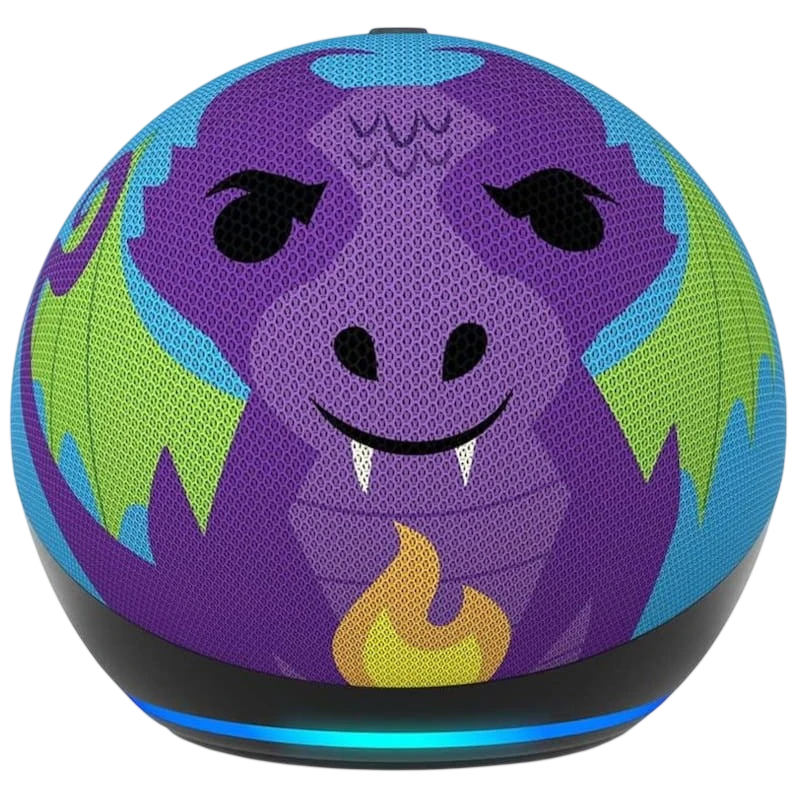 Amazon Echo Dot Kids 5 Gen Morado WiFi Altavoz inteligente Alexa