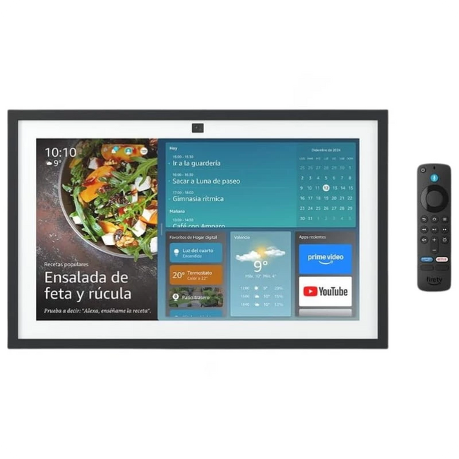 Amazon Echo Show 15 (2024) FullHD de 15.6" Alexa, Fire TV y mando por voz Alexa Hover Image