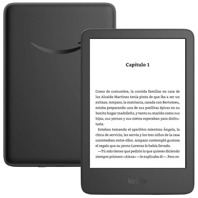Amazon Kindle 2024 6" HD Negro - e-Reader Hover Image