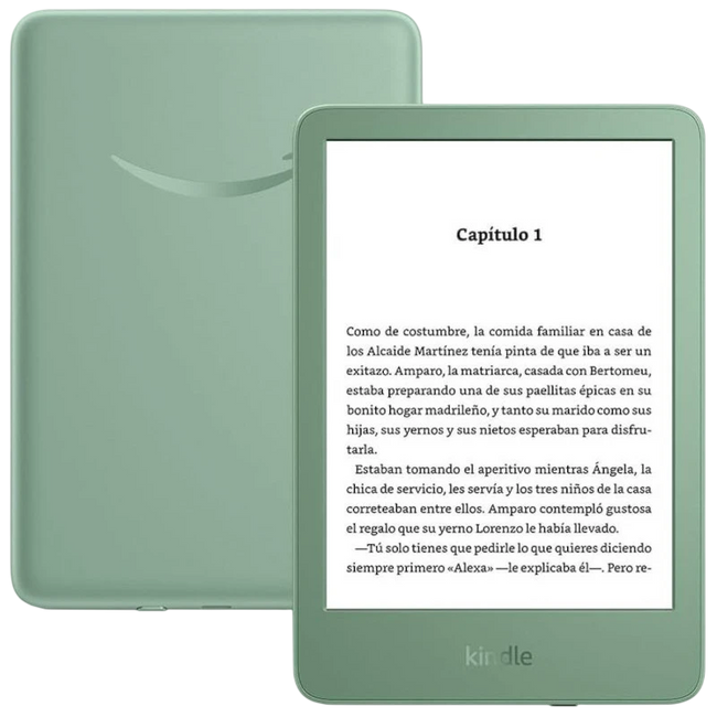 Amazon Kindle 2024 6" HD Verde Matcha - e-Reader Hover Image