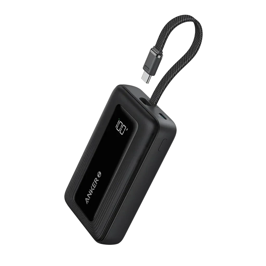 Power Bank Anker Zolo 10000mAh Negro MagSafe 7,5W 30W USB-C 10000