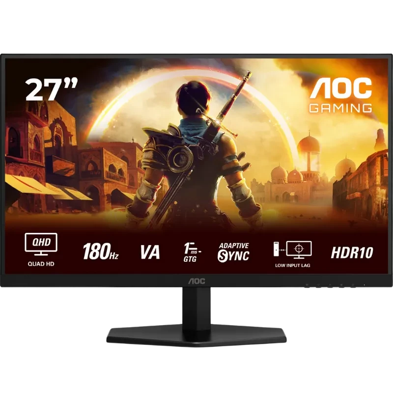AOC G4 Q27G42XNE 27 pulgadas 2K Fast VA 180Hz 1ms FreeSync HDR10 Monitor