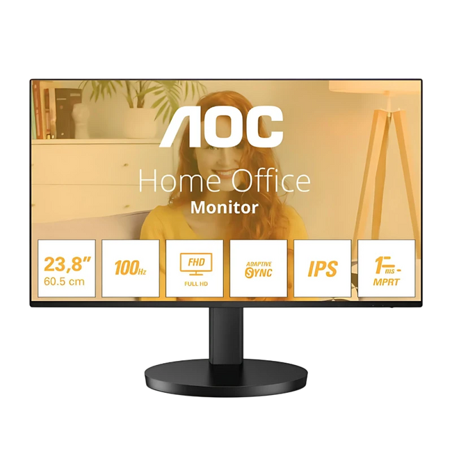 AOC 24B3HA2 23.8 Full HD IPS 100Hz Adaptive Sync Negro Hover Image