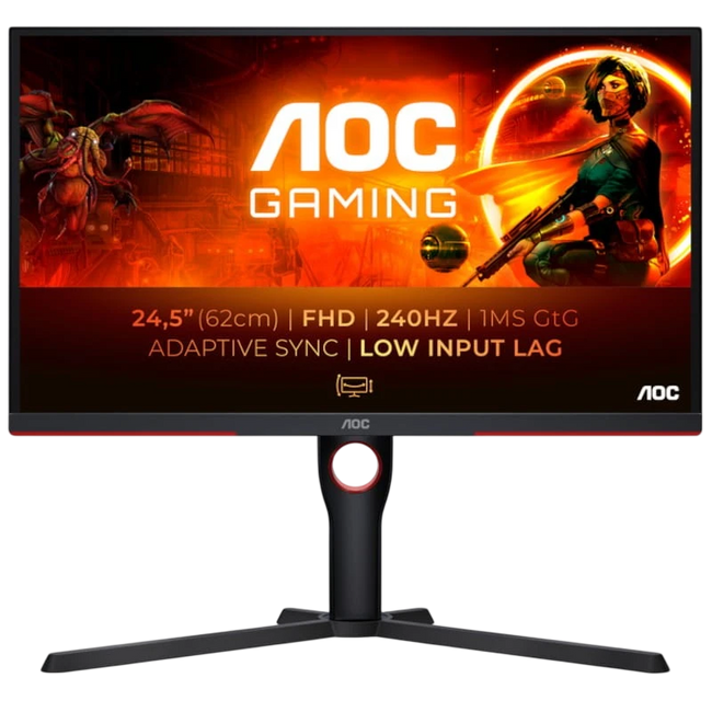 AOC G3 25G3ZM/BK 24.5 FullHD VA 240 Hz FreeSync Premium Negro Hover Image