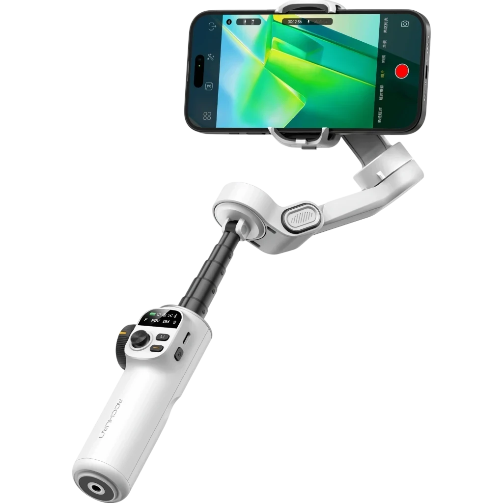 AOCHUAN P2 Gimbal with AI Sensor (White)