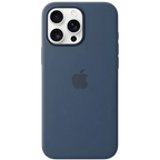 Funda de silicona con Magsafe para iPhone 16 Pro Max, Denim
