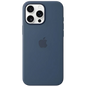 Funda de silicona con Magsafe para iPhone 16 Pro Max, Denim