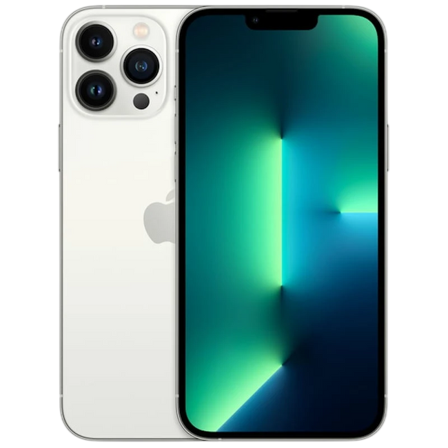 iPhone 13 Pro Max 128GB Plata Renovado - Estado Excelente Hover Image