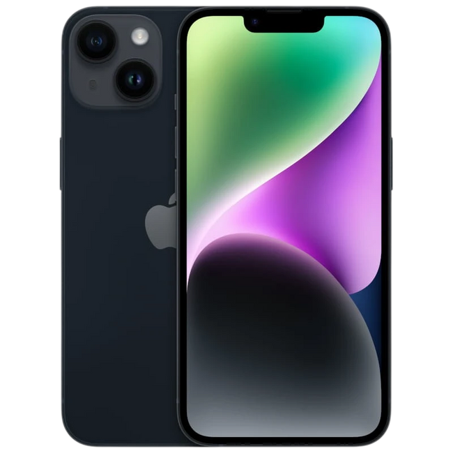 iPhone 14 128GB Medianoche Renovado - Estado Excelente Hover Image