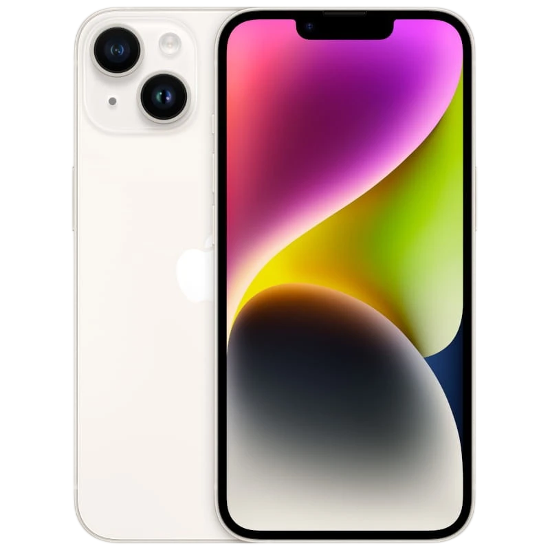 iPhone 14 Plus 256GB Blanco Estrella Renovado - Estado Excelente