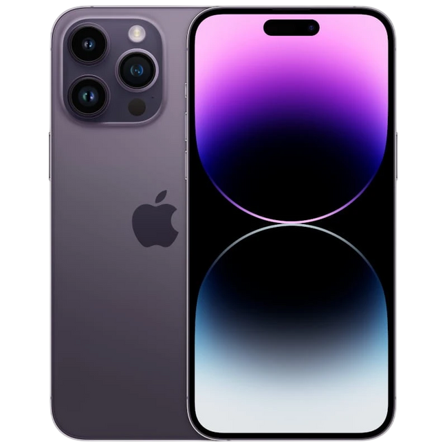 iPhone 14 Pro Max 128GB Morado Oscuro Renovado - Estado Excelente Hover Image