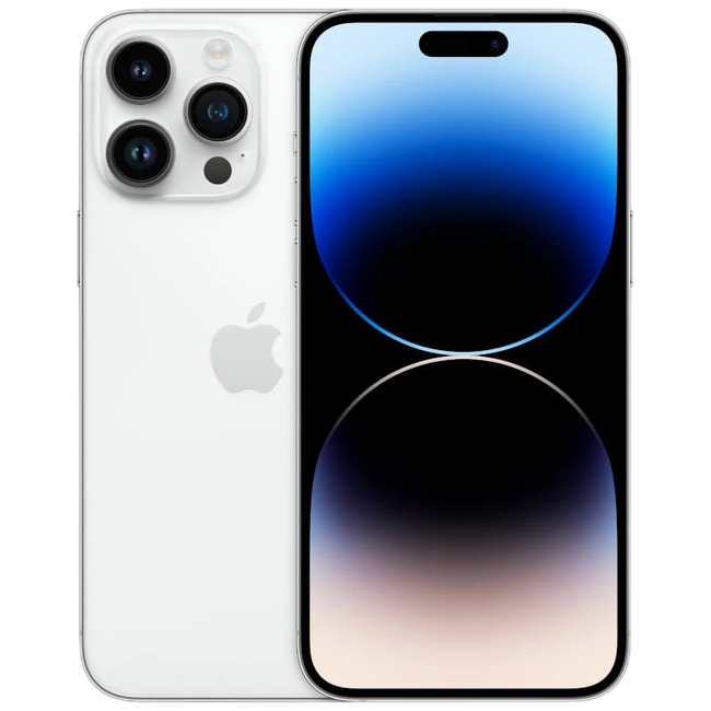 iPhone 14 Pro Max 128GB Plata Renovado - Estado Excelente Hover Image