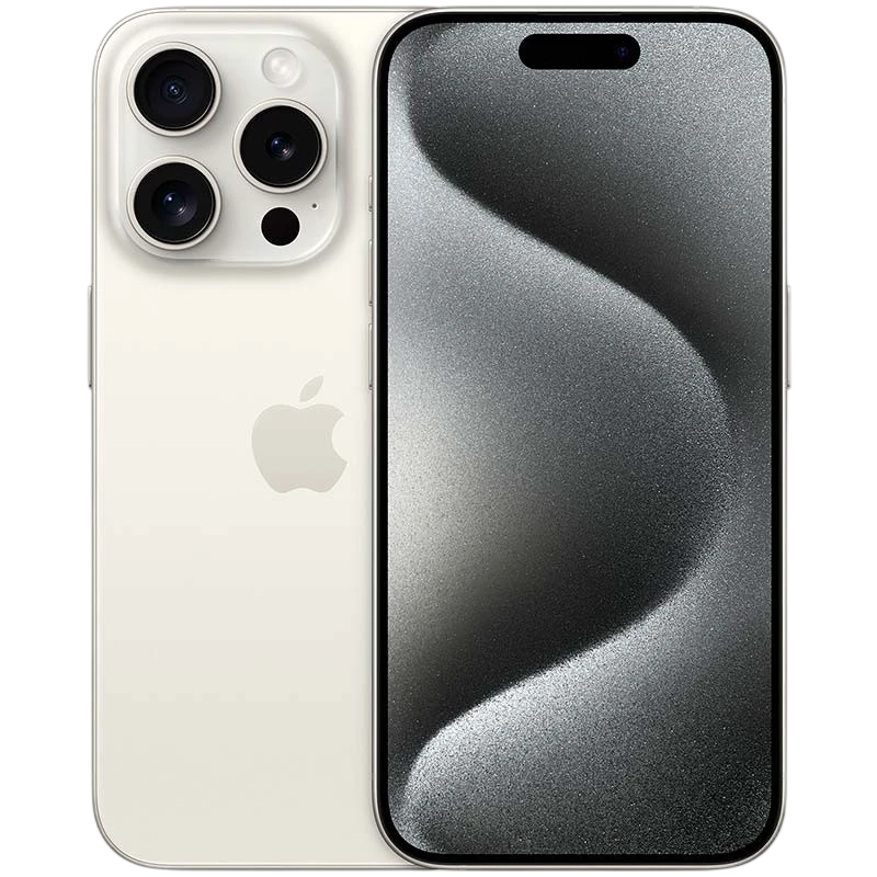 iPhone 15 Pro 5G 128GB Titanio Blanco Renovado - Estado Excelente