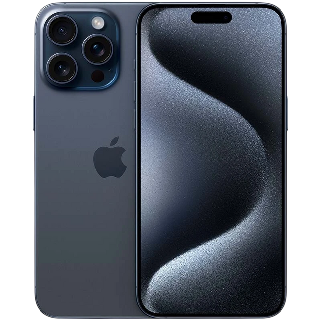 iPhone 15 Pro Max 5G 256GB Titanio Azul Renovado - Estado Premium Hover Image