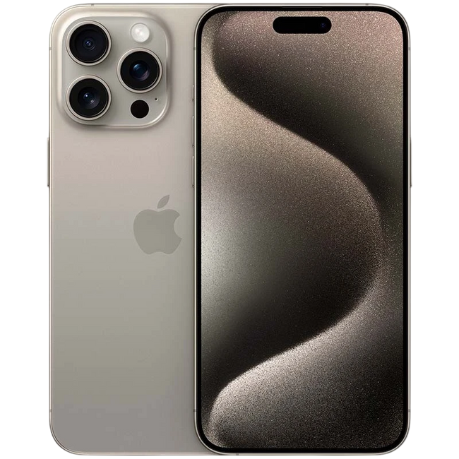 iPhone 15 Pro Max 5G 256GB Titanio Natural Renovado - Estado Excelente Hover Image