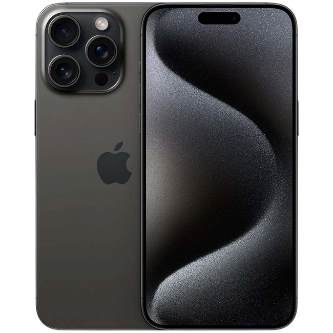 iPhone 15 Pro Max 5G 256GB Titanio Negro Renovado - Estado Excelente Hover Image