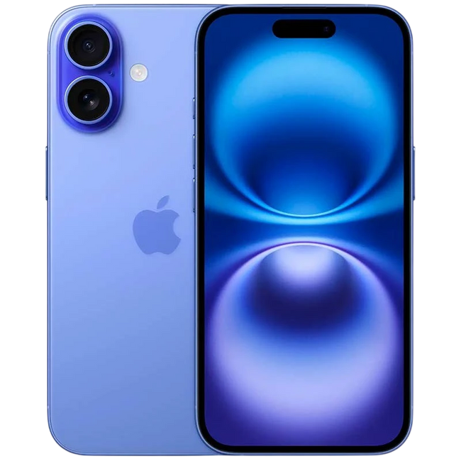 iPhone 16 5G 128GB Azul Ultramar Renovado - Estado Excelente Hover Image