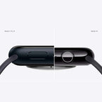 Smartwatch Apple Watch Series 10 GPS + Cellular 42mm Aluminio Negro con Correa Deportiva S/M - Reloj Inteligente