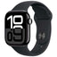 Smartwatch Apple Watch Series 10 GPS + Cellular 42mm Aluminio Negro con Correa Deportiva S/M - Reloj Inteligente